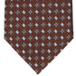 Gravata Perry Ellis Selby Neat Masculina Marrom Regular