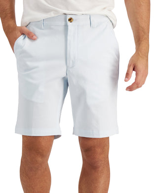 Club Room Shorts Masculino Regular Fit 9 4 Way Stretch Branco Tamanho 40