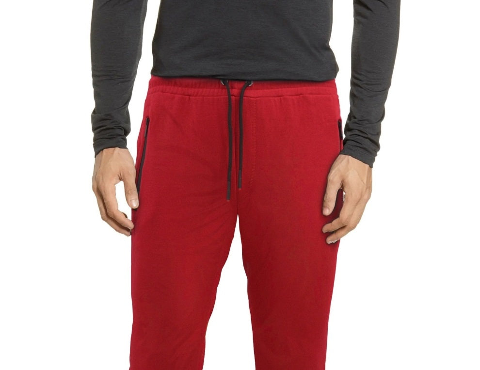 Calça jogger masculina de lã X-Ray vermelha tamanho X-G