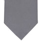 Gravata Perry Ellis Masculina Connor Classic Solid Cinza Regular