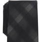 Gravata xadrez Perry Ellis Classic Design Broer Masculina Preta Tamanho Regular