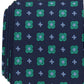 Gravata Club Room Masculina Classic Geo Neat Verde Tamanho Regular