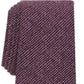 Gravata Alfani Masculina Slim Texturizada Vermelha Tamanho Regular