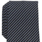 Gravata Club Room Classic Grid Masculina Preta Tamanho Regular