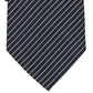 Gravata Club Room Classic Grid Masculina Preta Tamanho Regular