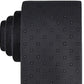 Gravata Calvin Klein Masculina Tonal Square Solid Preta Tamanho Regular