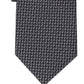 Gravata Alfani Palazzo Mini Masculina Preta Tamanho Regular