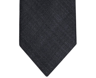 Gravata Calvin Klein Masculina Canvas Solid Preta Tamanho Regular