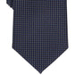 Gravata Perry Ellis Gaines Mini Estampada Masculina Preta Regular