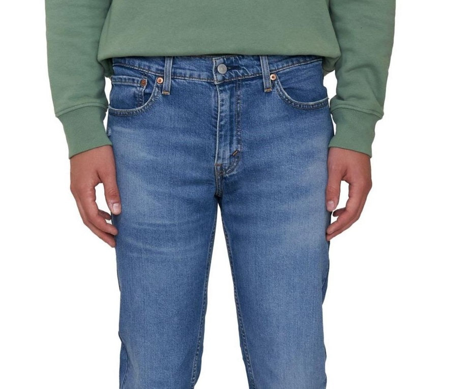 Calça Jeans Levi's Flex 511 Slim Fit Eco Performance Masculina Azul Tamanho 34X32