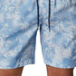 Bermuda Columbia Masculina Summertide Stretch Estampada Azul Tamanho XX-G