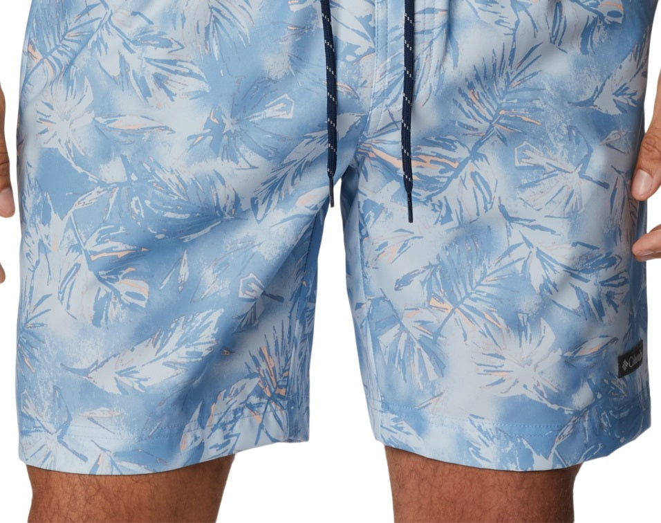 Bermuda Columbia Masculina Summertide Stretch Estampada Azul Tamanho XX-G