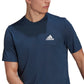 Camiseta Adidas Feelready Performance Masculina Azul Tamanho P