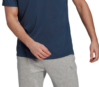 Camiseta Adidas Feelready Performance Masculina Azul Tamanho P