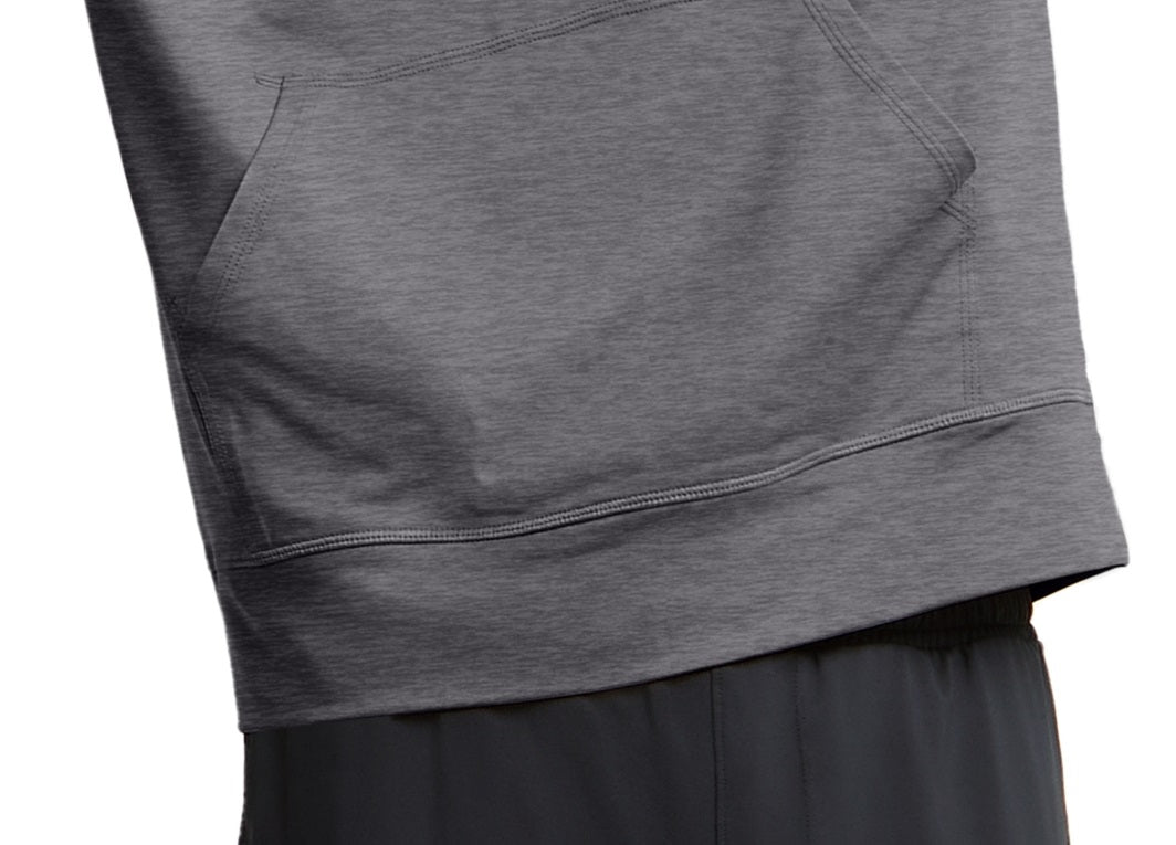 Moletom com capuz Champion All Day Mvp Quarter Zip Masculino Cinza Tamanho Médio