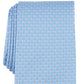 Gravata Marion Neat Masculina Michael Kors Azul Tamanho Regular