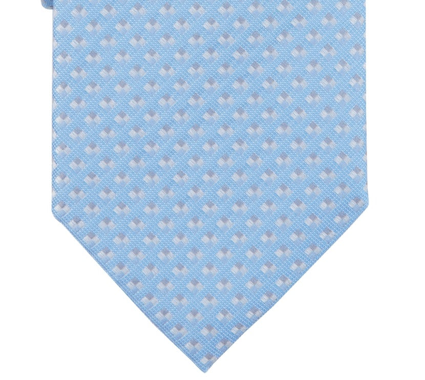 Gravata Marion Neat Masculina Michael Kors Azul Tamanho Regular