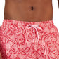 Calção de banho masculino Club Room Ben Tropical rosa tamanho XX-G