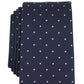 Gravata Alfani Utopia Dot Masculina Azul Tamanho Regular