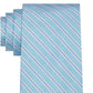 Gravata Tommy Hilfiger Masculina Bristol Stripe Azul Tamanho Regular
