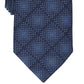 Gravata Perry Ellis Masculina Wheatley Classic Geo Print Azul Regular