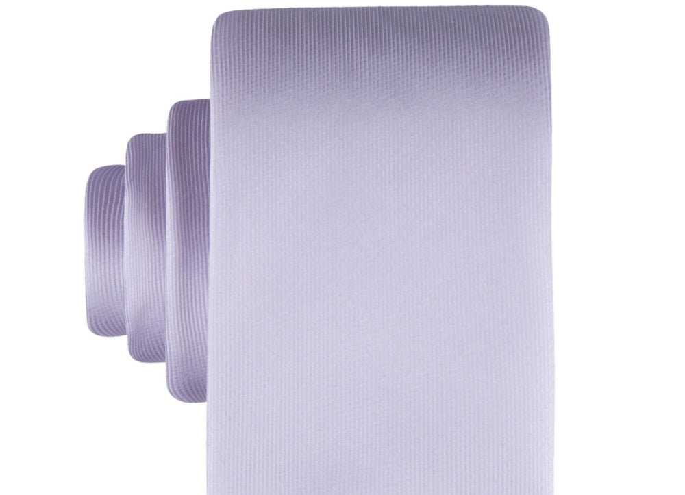 Gravata Calvin Klein Unison Solid Masculina Roxa Tamanho Regular
