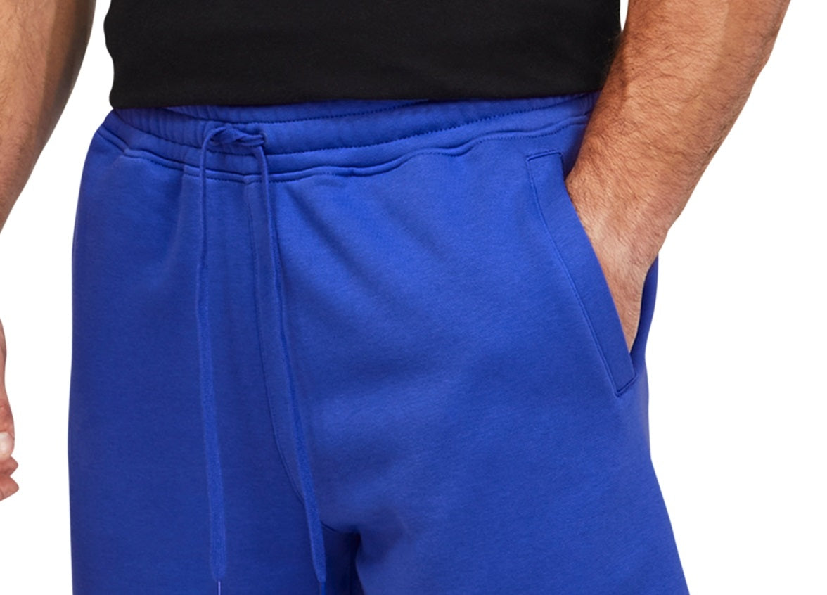Shorts Puma Big Fleece Logo Masculino Azul Tamanho Grande