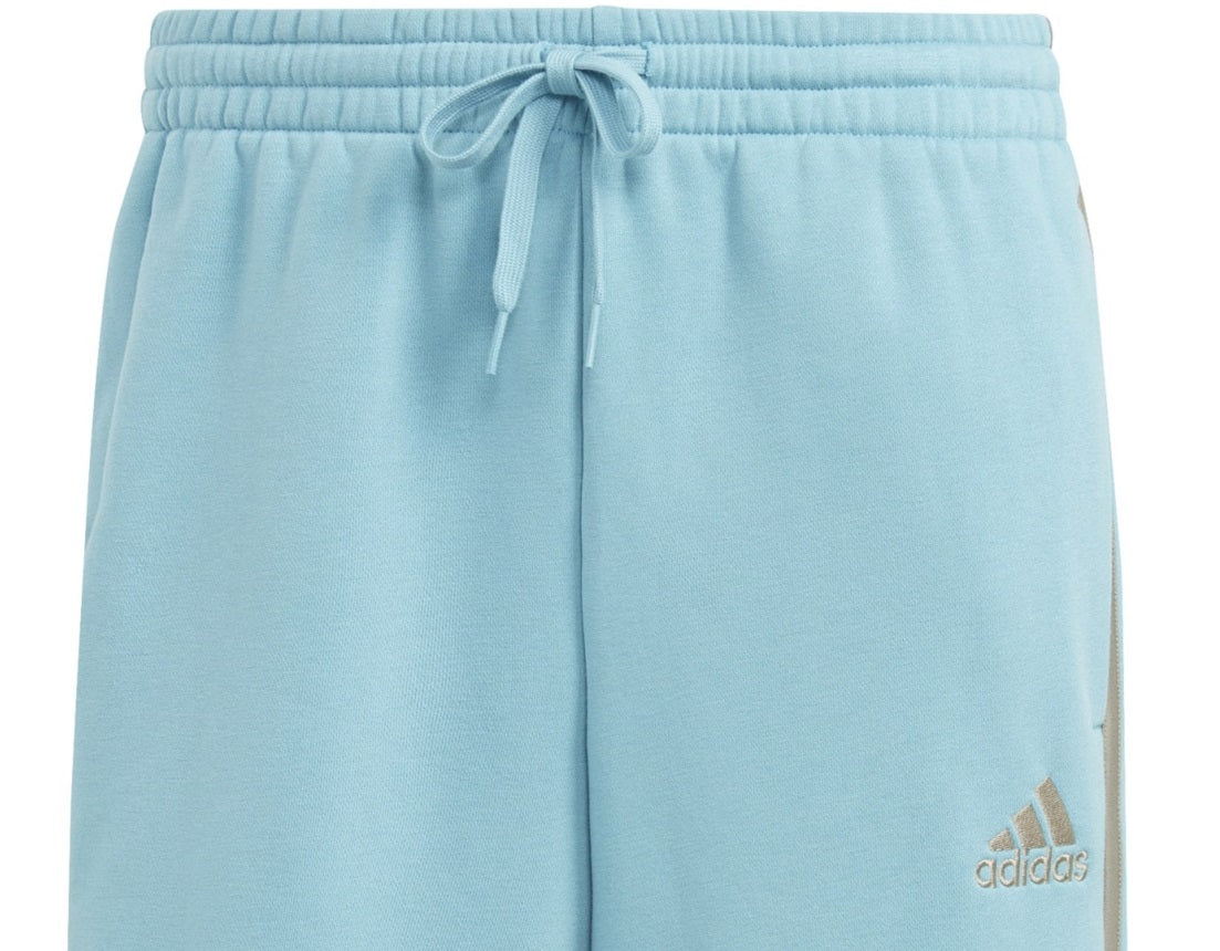 Shorts Adidas Masculino 3 Stripes 10 Fleece Azul Tamanho P