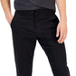 Calça social Perry Ellis Essentials Slim Fit Masculina Preta Tamanho 30X30