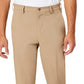 Calça social Calvin Klein Slim Fit Tech Solid Performance Masculina Bege Tamanho 34X32