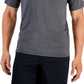 Camisa Rashguard Masculina Manga Curta Club Room Cinza Tamanho Médio