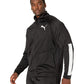 Jaqueta Puma Masculina Contrast Zip Front Track Preta Tamanho XXX-G