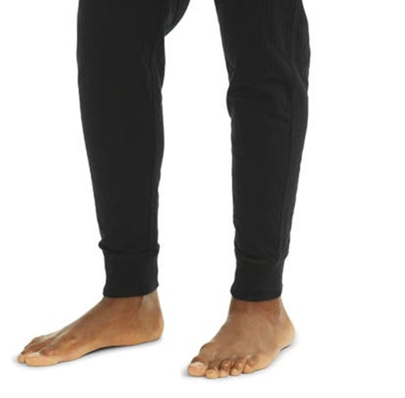 Calça de moletom reversível Ralph Lauren masculina em mistura de algodão, preta, tamanho extragrande