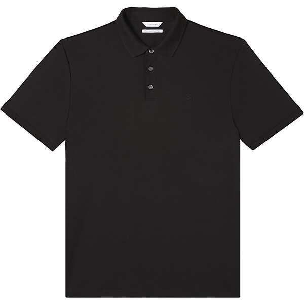 Camisa Polo Calvin Klein Liquid Touch Masculina Preta Tamanho Grande