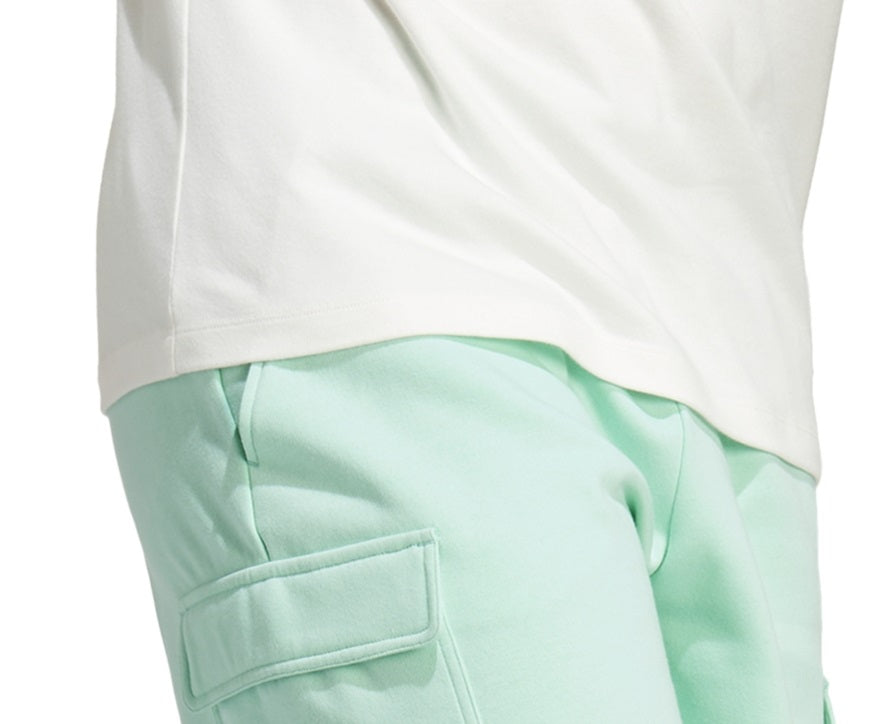 Shorts cargo adidas Essentials Fleece masculino, verde, tamanho grande