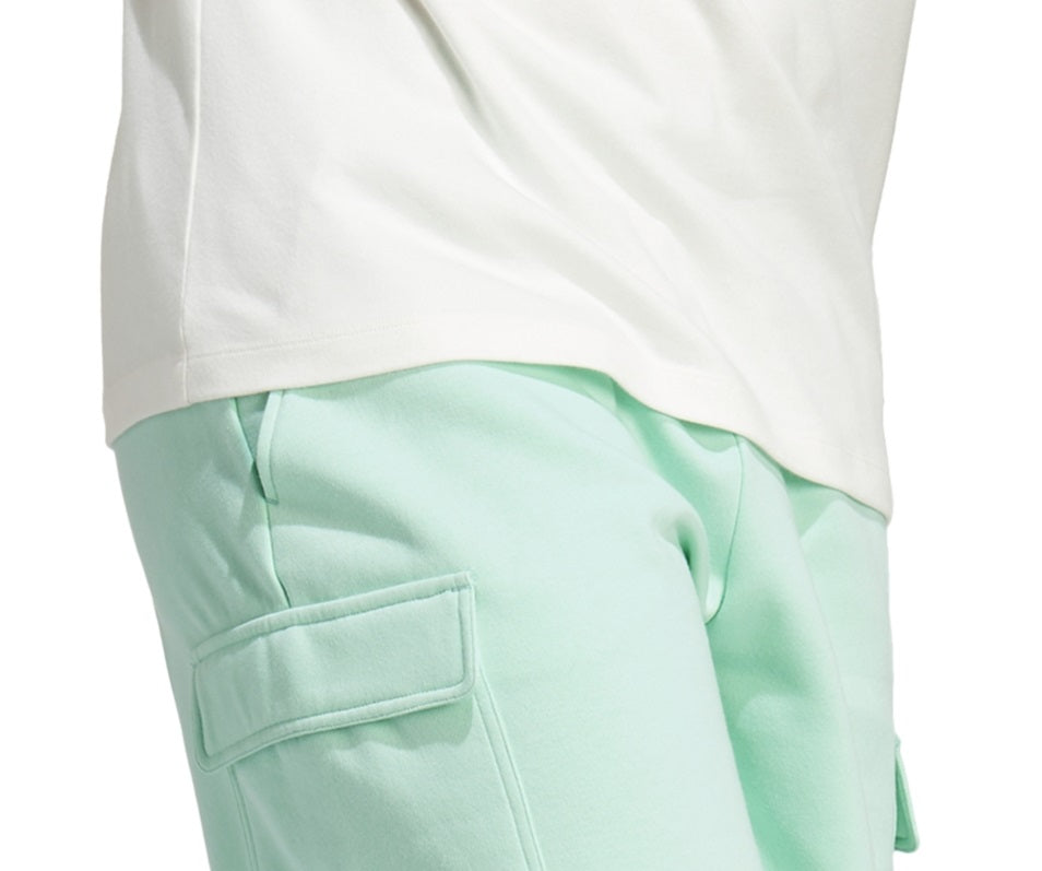 Shorts cargo adidas Essentials Fleece masculino, verde, tamanho pequeno