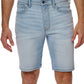 Calça Lazer Masculina Slim Fit Comfort Flex Stretch 9.5 Azul Tamanho 36