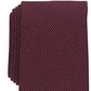 Perry Ellis Masculino Design Clássico Shroyer Gravata Sólida Vermelha Regular