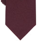 Perry Ellis Masculino Design Clássico Shroyer Gravata Sólida Vermelha Regular