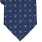 Gravata Ridgeway Masculina Club Room Azul Tamanho Regular