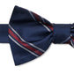 Tommy Hilfiger Rumi Stripe Self-Tie Bow Masculino Azul Tamanho Regular