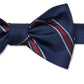 Tommy Hilfiger Rumi Stripe Self-Tie Bow Masculino Azul Tamanho Regular