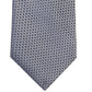 Gravata texturizada Tommy Hilfiger masculina com elos de corrente, azul, tamanho regular