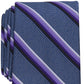 Gravata Abbott Stripe Perry Ellis Masculina Roxa Tamanho Regular