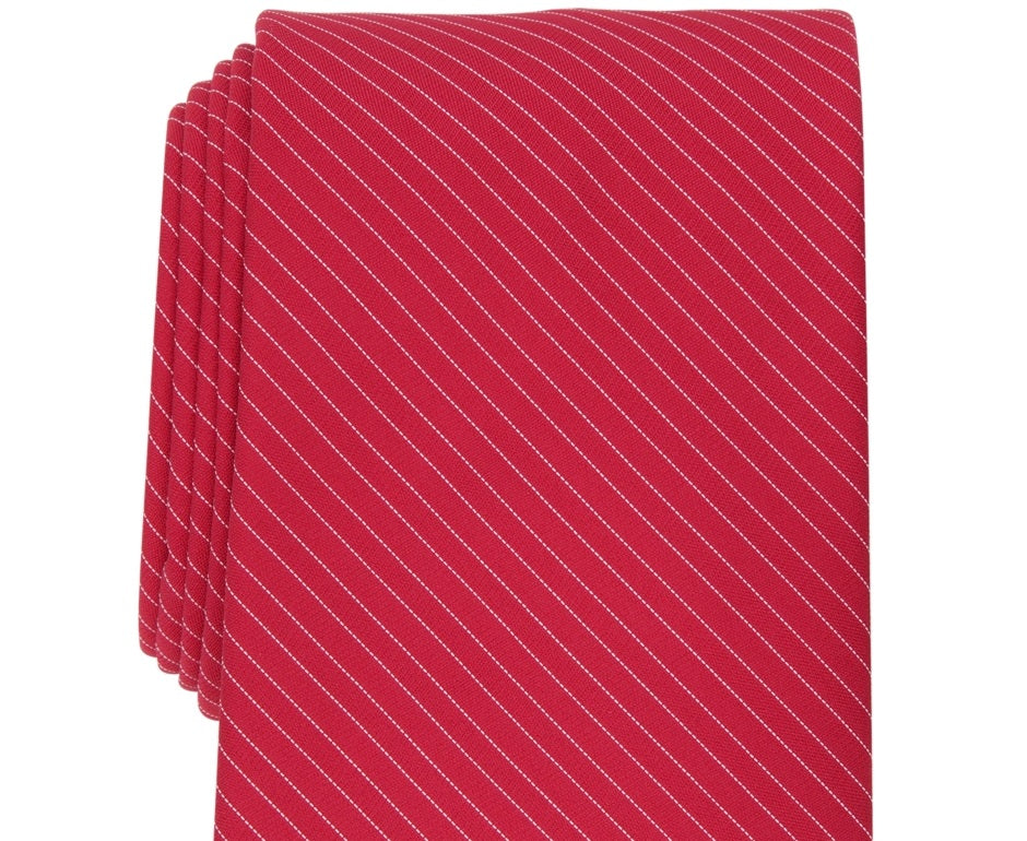 Gravatas Club Room Masculinas Kane Vermelhas Tamanho Regular