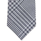 Gravata Glenplaid Masculina Michael Kors Classic Design Cinza Tamanho Regular