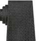 Calvin Klein Gravata de Rede Masculina Luxe Slim Preta Tamanho Regular