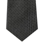 Calvin Klein Gravata de Rede Masculina Luxe Slim Preta Tamanho Regular