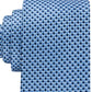Gravata Micro Geo Tommy Hilfiger Masculina Azul Tamanho Regular