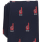 Gravata Club Room Masculina Classic 1 Dad Dia dos Pais Azul Tamanho Regular